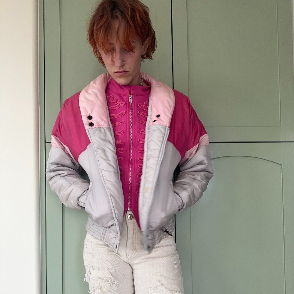Pink Puffer Jacket